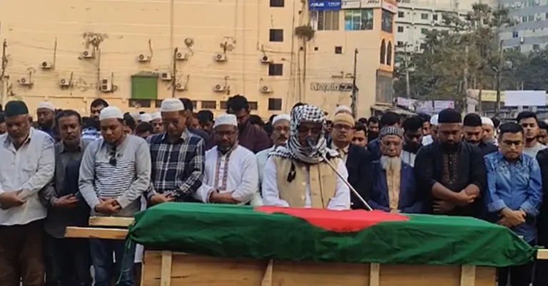 কুমিল্লায় গায়েবানা জানাজা হচ্ছে